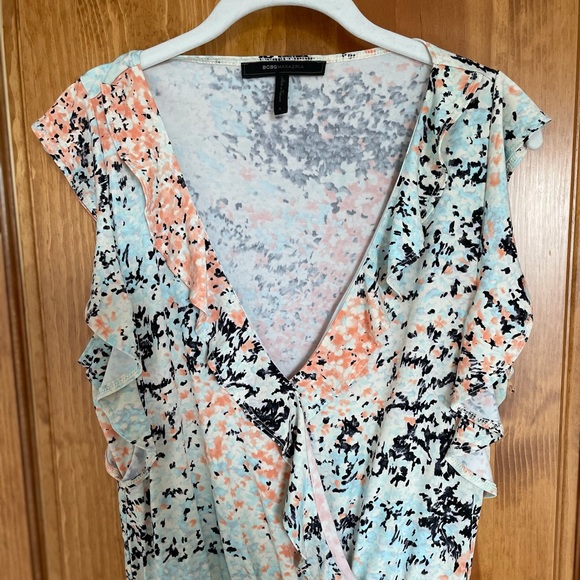 BCBGMaxAzria Printed Romper - Picture 2 of 5